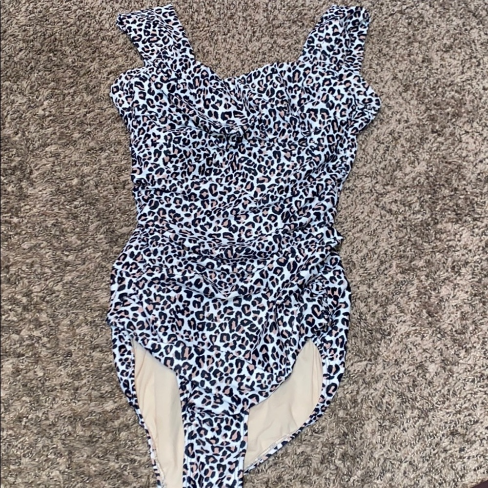 Albion leopard print swimsuit